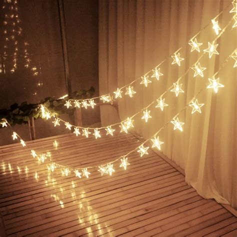 2meters Long Led Star Christmas String Light Neon Starry Strings Light