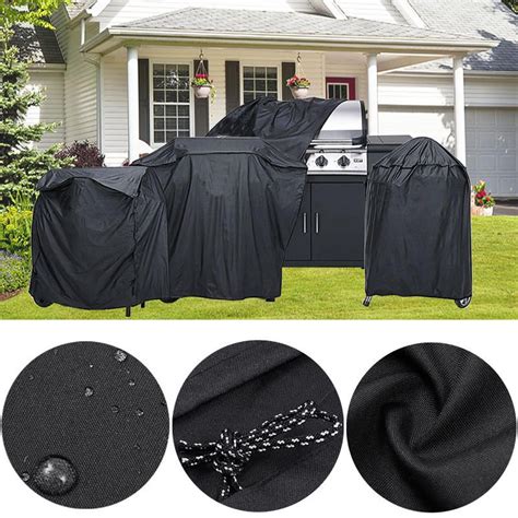 Having a cover for your grill will extend its lifetime and keep it in much better condition. BBQ Grill Cover Outdoor Furniture Dust Proof Cover ...