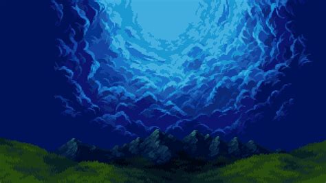 Pixel Art Landscape By Mockingjay1701 Pixel Art Lands