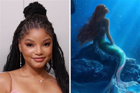 halle bailey said the the little mermaid racial backlash wasn t shocking and quite frankly