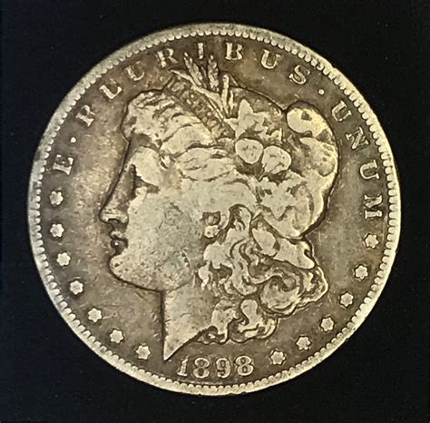 1898 S Morgan Silver Dollar Etsy