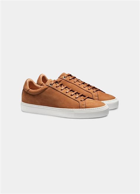 Light brown sneakers