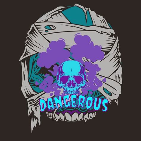 Dangerous T Shirt Design Template — Customize It In Kittl