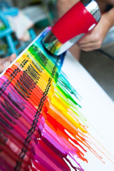 Whatever School Diy Crayon Art Melted Fun Crafts