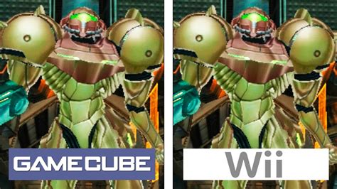 Metroid Prime Wii Vs Gamecube Graphics Comparison Youtube