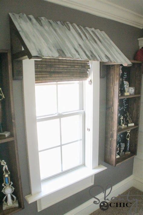4.4 out of 5 stars 340. DIY Corrugated Metal Awning | Home, Rustic window, Metal ...