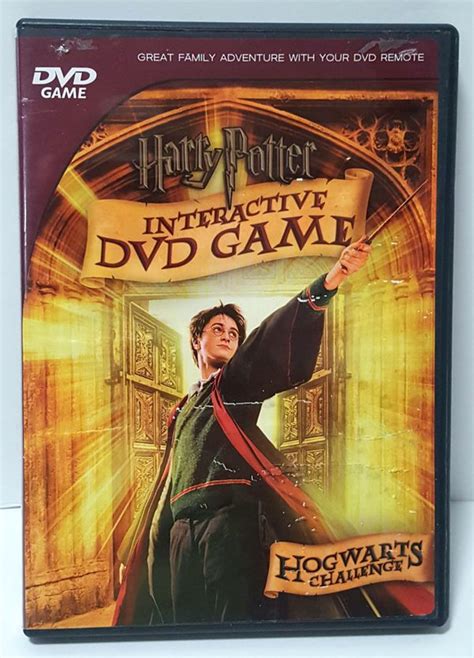 Harry Potter Interactive Dvd Game Hogwarts Challenge Game Harry Potter