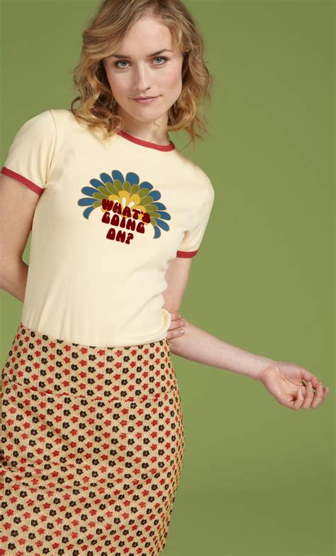 This Artwork T Shirt With Whats Going On Flock Print Really Takes You Back To The 70s The