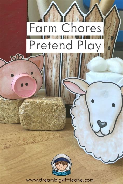 Farm Dramatic Play Center / Pretend Play Farm Chores | Dramatic play