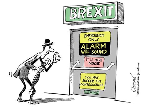 ‘alarm Will Sound Chappatte On Brexit The New York Times