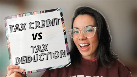 Tax Credit Vs Tax Deduction An Explanation Of The Difference Between