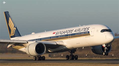 4k Singapore Airlines A350 Xwb Close Up Takeoffs And Landings At