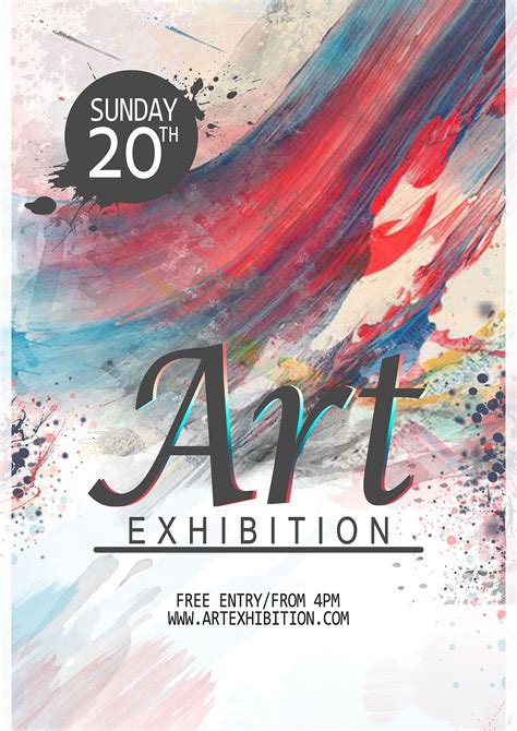 See more of art & design on facebook. Art Exhibition Poster Design. on Behance