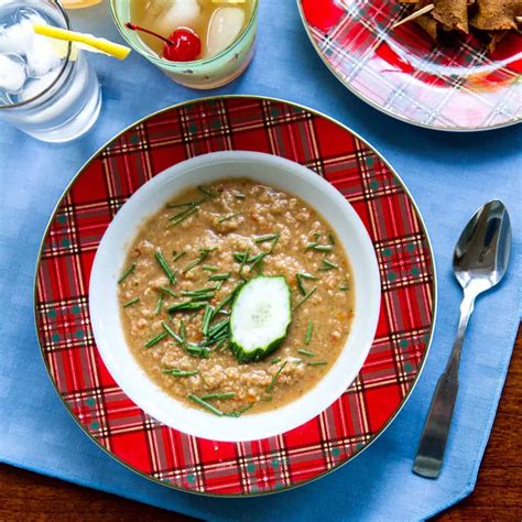 There are also meals—plenty of meals. Gazpacho Recipe from Betty Draper's Around the World ...