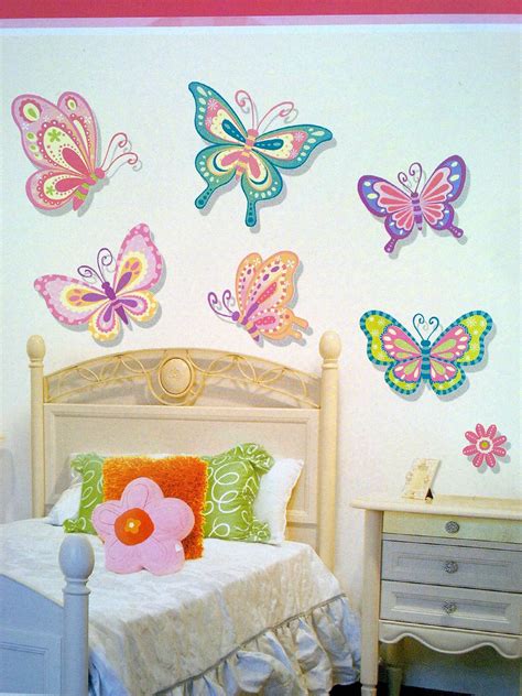 3d Removable Butterfly Art Decor Wall Stickers Kids Room Decals For