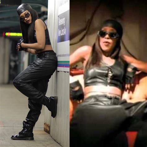 Ultimateaaliyah Aaliyah Outfits Aaliyah Costume Black Girl Halloween Costume