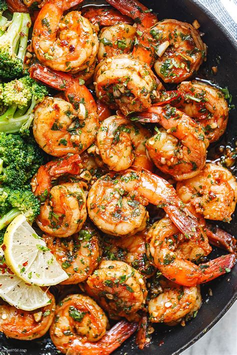 Garlic Butter Shrimp Recipe With Broccoli Shrimp And Broccoli Recipe