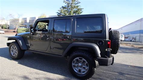 Save $7,391 on a used jeep wrangler near you. 2015 Jeep Wrangler Unlimited Rubicon | Tank (Dk. Green ...
