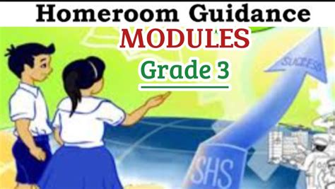 Grade 3 Homeroom Guidance Module Wlp Dll 1st 4th Quarter