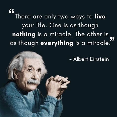 Https://techalive.net/quote/albert Einstein Miracle Quote Meaning