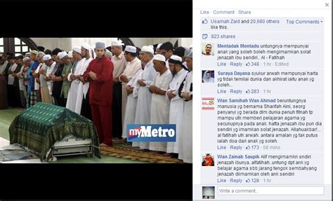 Ini berlaku kepada aku sendiri di mana ayah aku (kini telah bersemadi dengan aman. Untungnya Allahyarhamah Datuk Sharifah Aini Punyai Anak ...