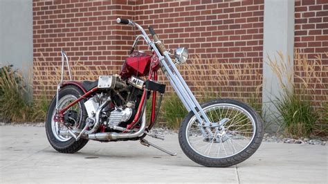 1953 Harley Davidson Panhead Chopper Project T120 Las Vegas 2021