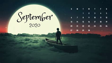 September 2020 Desktop Calendar Hd Wallpaper Free Download For Background Screen Calendar