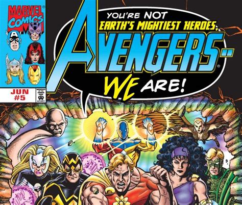 Avengers 1998 5 Comic Issues Marvel