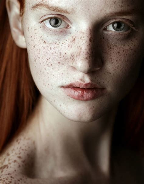 Elena By Daniil Kontorovich For Redheads Beautiful Freckles