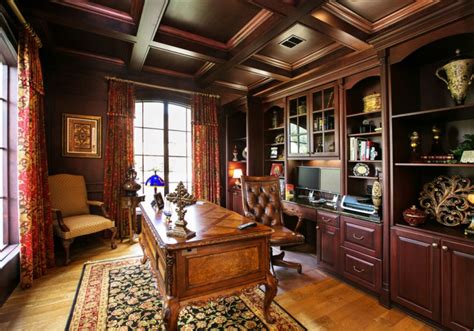 Of course, a sensational exhibition of masculine flair starts in the living room, which should showcase only the most luxurious furnishings imaginable. 20+ Masculine Home Office Designs, Decorating Ideas ...