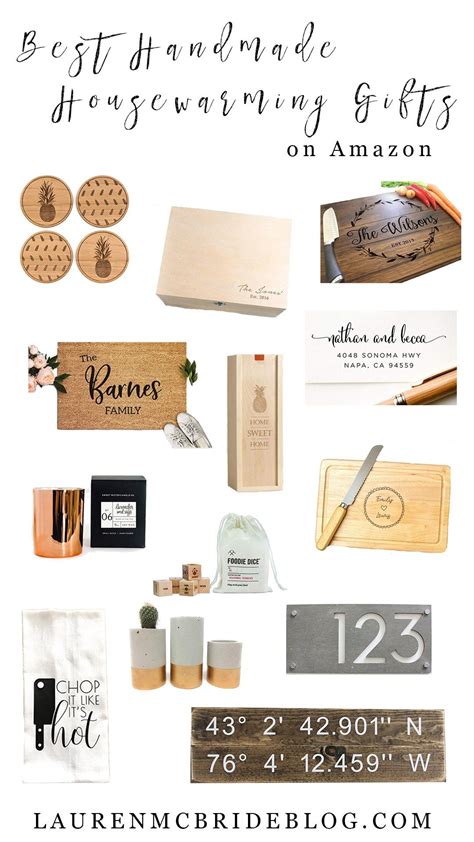 Here are 35 items that serve as perfect housewarming gifts. Best Handmade Housewarming Gifts on Amazon | Handmade home ...