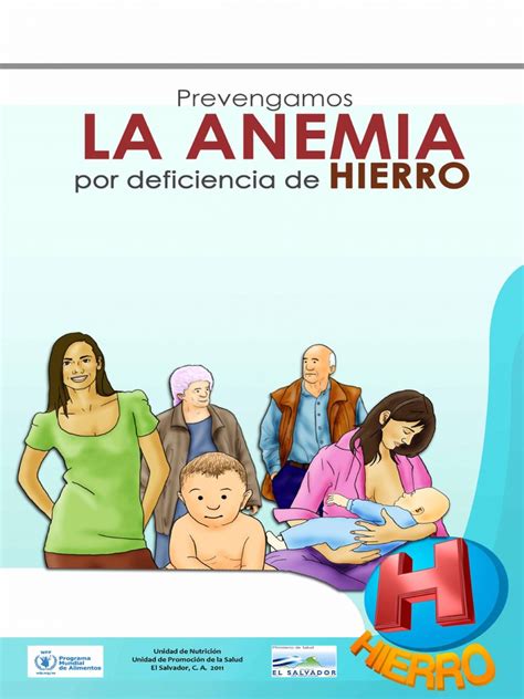 Rotafolio Prevengamos La Anemia Por Deficiencia de Hierro