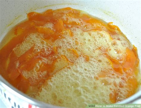 How To Make Candied Orange Peel With Pictures Wikihow