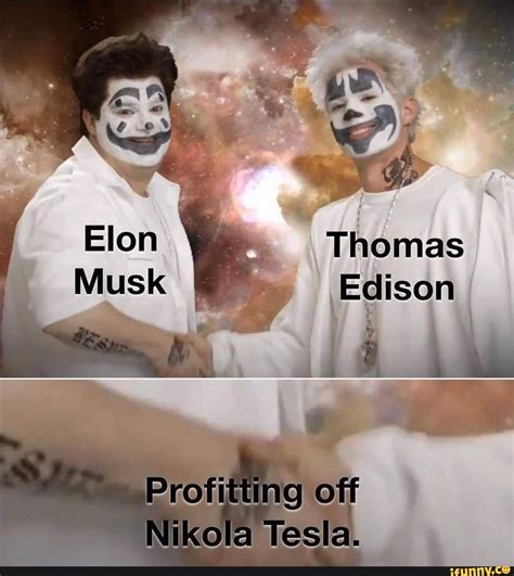 Nikola Tesla Vs Thomas Edison Meme
