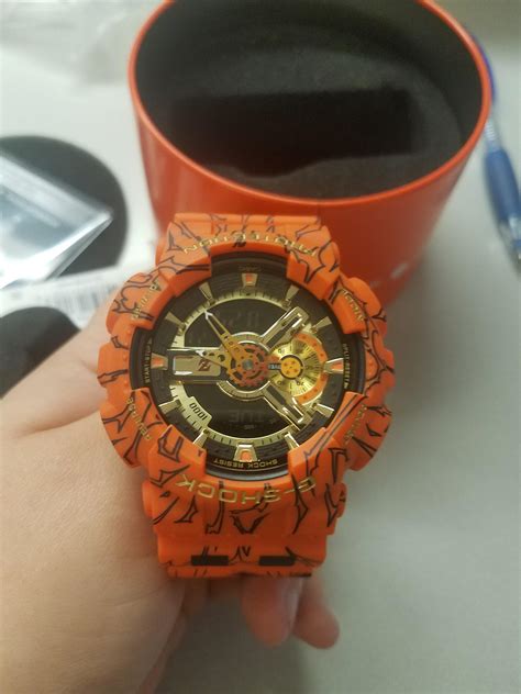 Dragon ball gt isn't a canon series. Tried on the Dragon Ball Z watch, beautiful but too big for my wrist. 51mm case! A fun watch for ...