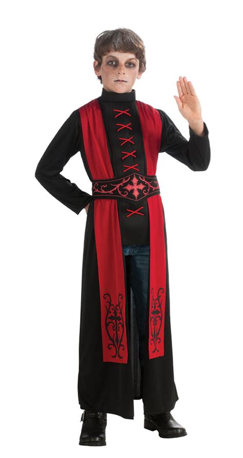Kids Gothic Priest Costume Costumes Life