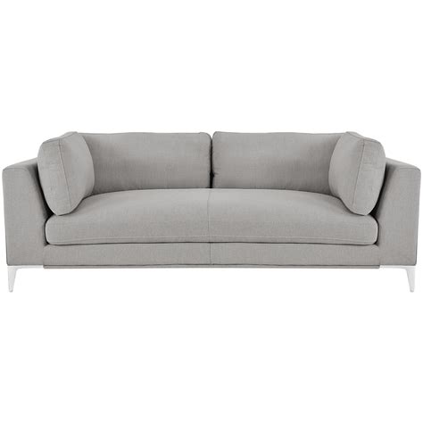 Madison Gray Fabric Sofa