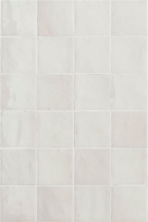 White Sqaure Wall Tiles Zellige Tile White Porcelain Tile Square Tile