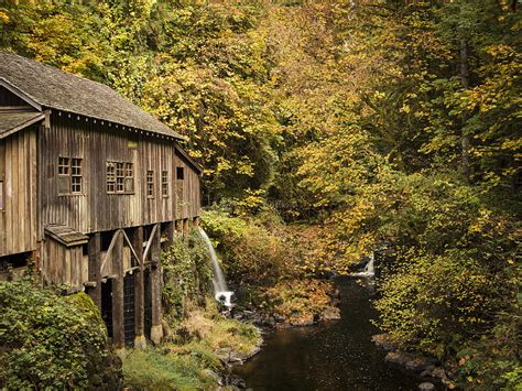 Washington State Grist Mill By Jean Noren Photograph By Jean Noren Pixels
