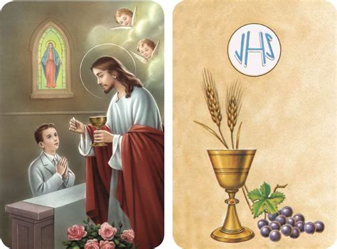 First Communion Boy 2d Holy Card Fc Ziegler Company