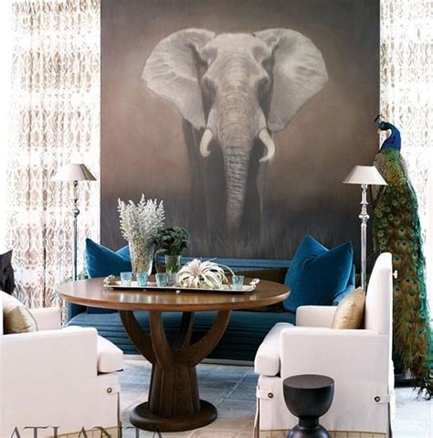 Elephant Art African Decor Decor Beautiful Interiors