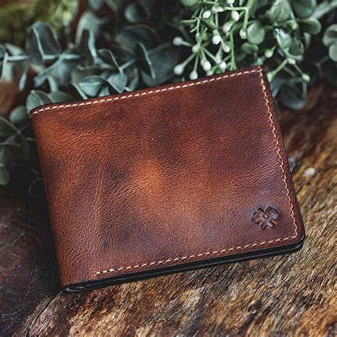 A Handcrafted Leather Wallet American Made Man
