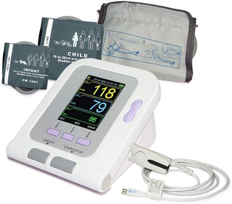 Contec 08a Digital Blood Pressure Monitor With Spo2 Oxyaider