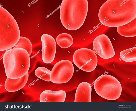 Powerpoint Template Red Blood Cells Streaming Jlihhop
