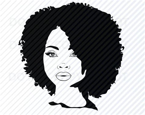 Black Woman Silhouette Vector At Collection Of Black Woman Silhouette Vector