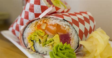 Sushi Burritos Find A Tasty Home At Sushi Go Restaurant In Bay View