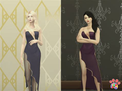 Night Witch Dress By Arltos At Tsr Sims 4 Updates