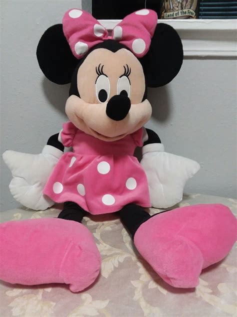 Giant Minnie Mouse Plush Toy Disney Toy On Mercari Disney Stuffed