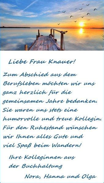 Glückwunsch zum Ruhestand, zur Rente oder Pension ...