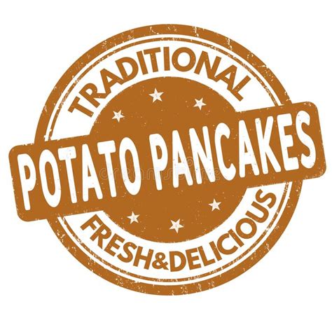 Potato Pancakes Stock Illustrations Potato Pancakes Stock